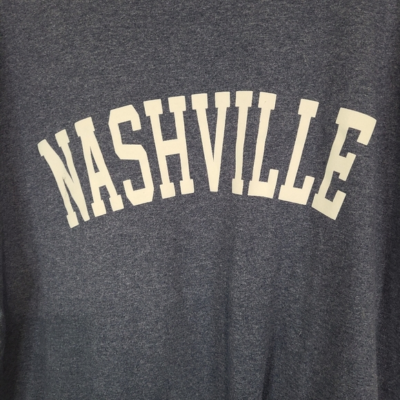 (818) MV Sports Nashville T-Shirt Size: XL Color: Grey  (Unisex) - Picture 6 of 12
